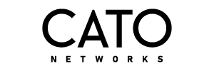 Cato Networks logo in black