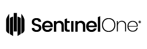 SentinelOne logo in black